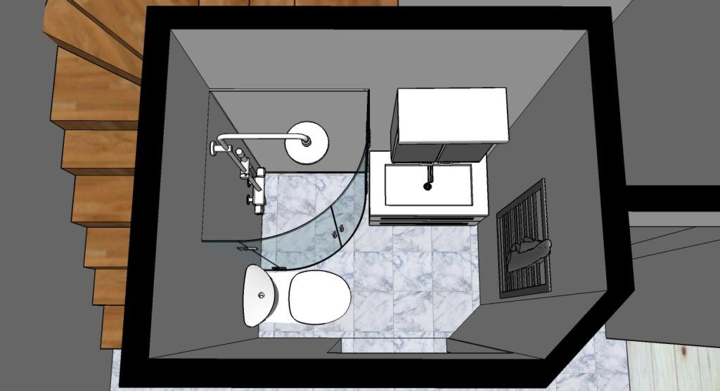 Omakotitalon 3d-mallinnus, Kuusankoski